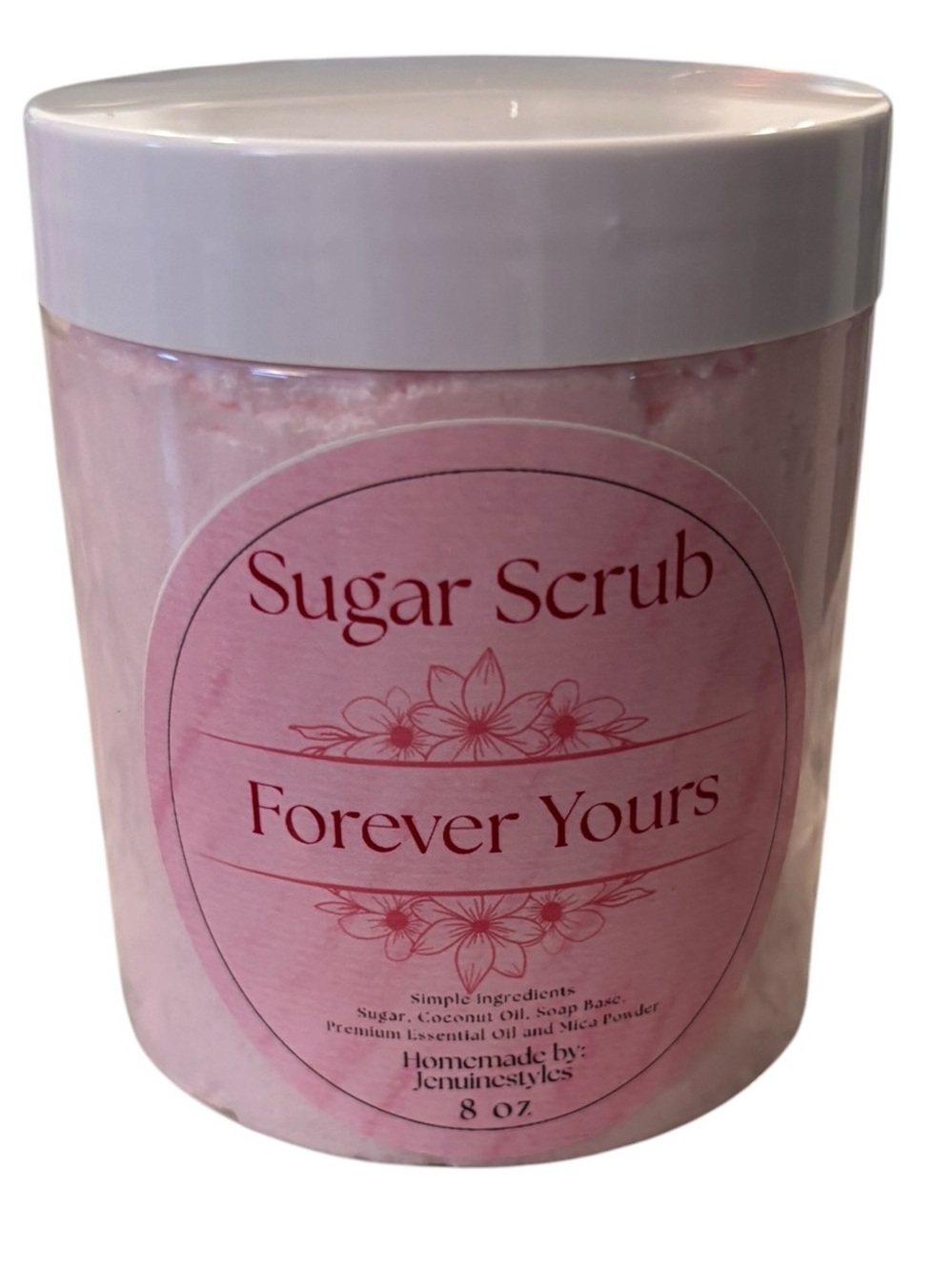 Forever Yours Body Sugar Scrub. 8oz - Picture 3 of 3